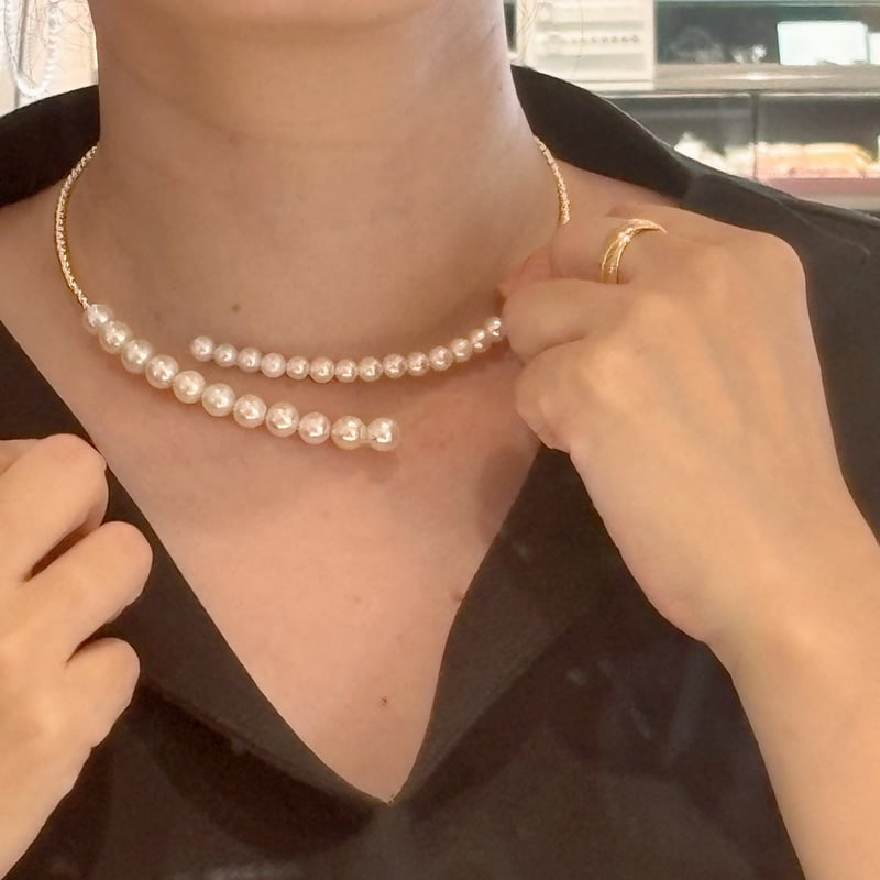 Op.68 Ray パールチョーカー | 1 by 4 jewelry