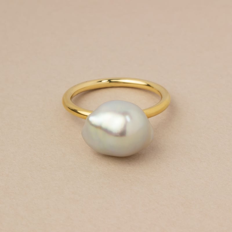 Op.4 lara K10バロックパールリング | 1 by 4 jewelry Op.4 lara K10バロックパールリング | 1 by 4 jewelry