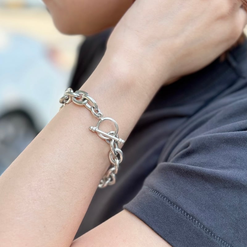 Op.31 シルバーチェーンブレスレット | 1 by 4 jewelry Op.31 シルバーチェーンブレスレット | 1 by 4 jewelry