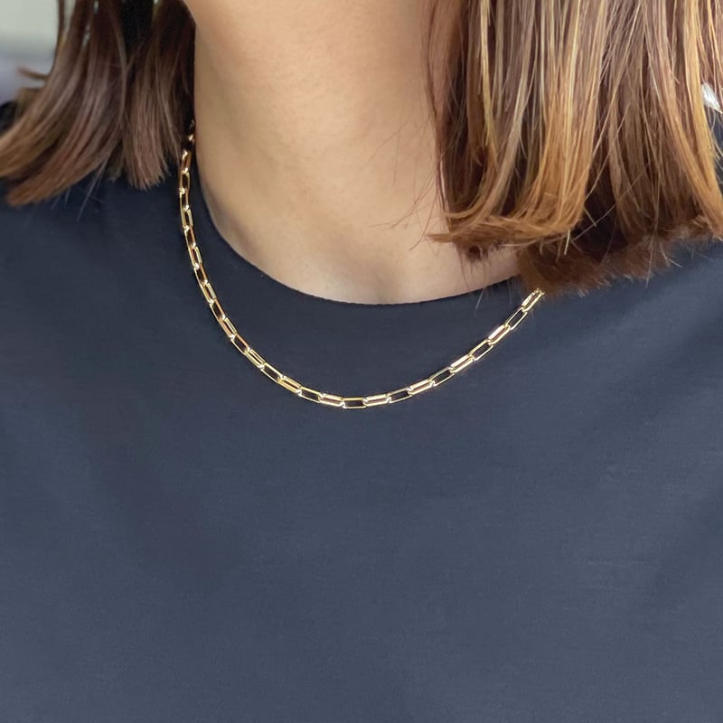 Op.28 gold ミラーノチェーンネックレス | 1 by 4 jewelry