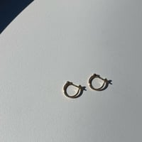 Op.45 loop goldフープピアス10㎜