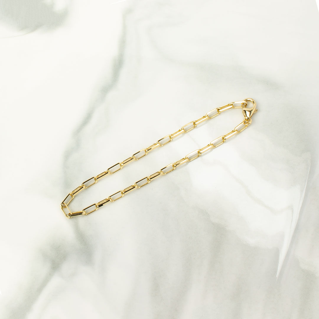 Op.26 K18YG ミラーノチェーンブレスレット | 1 by 4 jewelry