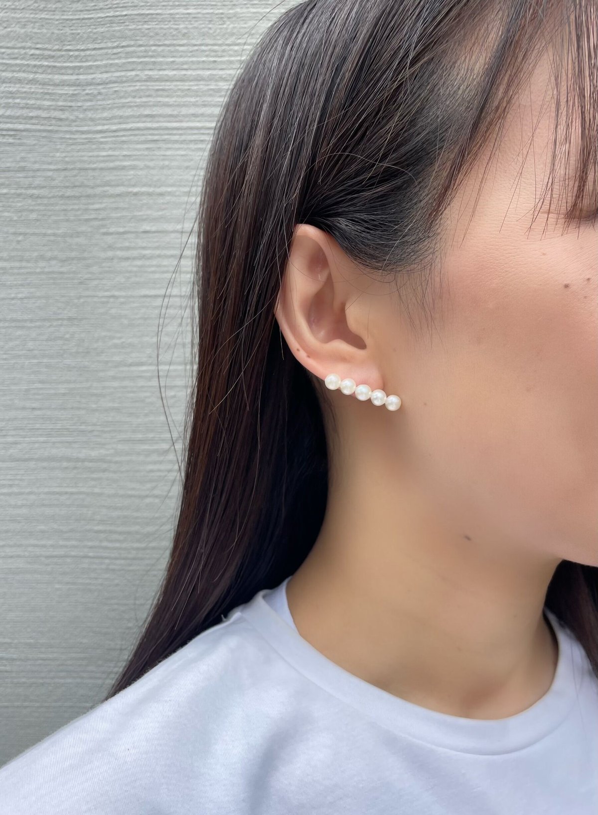 Op.52 perla 5連パールピアス | 1 by 4 jewelry