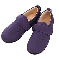 院内屋外用シューズ　ダブルマジックⅢ　３E　紫