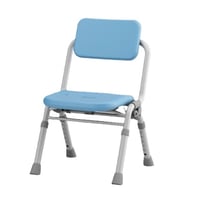 シャワーチェアAirコンパクトワンタッチ　ブルー　【介護保険利用で購入】１割負担、西三河地域お住いの方限定