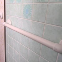 樹脂手すり取付I型（９０cmまで お風呂用）