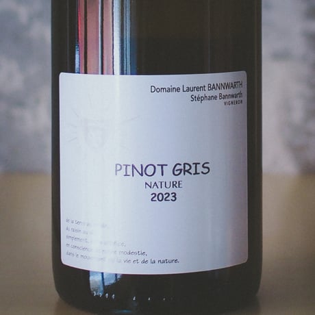 ローラン・バーンワルト "ピノ・グリ・ナチュール" | Laurent Bannwarth "Pinot Gris nature" 2023