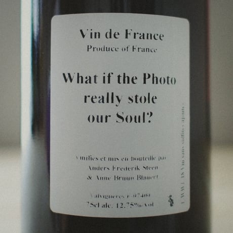 Anders Frederik Steen アンダース・フレデリック・スティーン "What if the photo really stole our soul ?" 2018