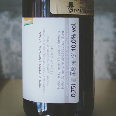 ヴァイングート・シェアラー&ツィマー グートエーデル 2020 | Weingut Scherer&Zimmer Gutedel "KB" 2020