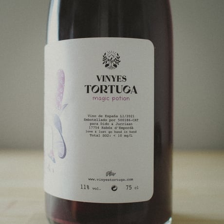 ヴィニエス・トルトゥーガ "マジック・ポーション" 2021 / Vinyes Tortuga ”Magic Potion" 2021