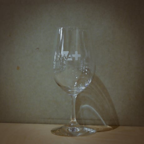 WINES&THINGS Original Wine Glass オリジナルワイングラス　白プリント