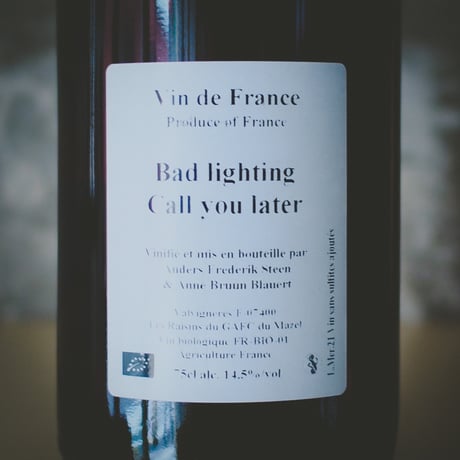 アンダース・フレデリック・スティーン Anders Frederik Steen  "Bad lighting Call you later" 2021