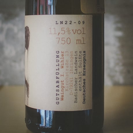ヴァイングート・ウィラー "ムスカテラー" | Weingut Wihler "Muskateller" 2021