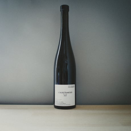 Laurent Bannwarth "Gewurtztraminer" 2019 / ローラン・バーンワルト "ゲヴェルツトラミネール" 2019