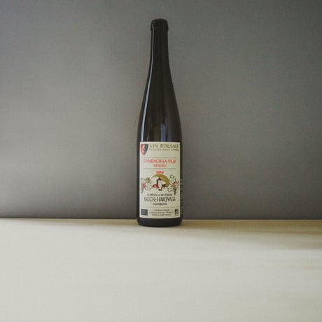 Florian et Mathilde BECK-HARTWEG "Riesling Dambach La Ville" / フロリアン "リースリング ダンバッハ ラ ヴィル" 2019
