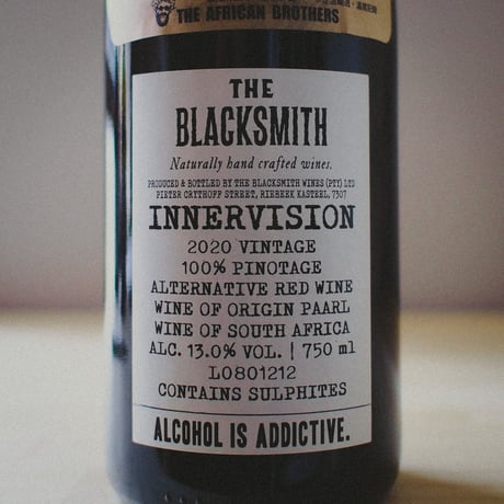 ザ・ブラックスミス "インナービジョン" 2020 / The Blacksmith "Innervision" 2020