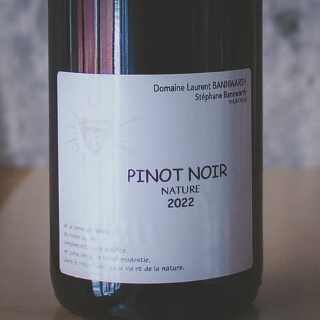 ローラン・バーンワルト "ピノ・ノワール" 2022 | Laurent Bannwarth "Pinot Noir" 2022