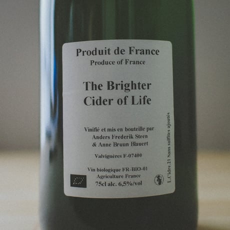 アンダース・フレデリック・スティーン "ザ・ブライター・サイダー・オブ・ライフ" | Anders Frederik Steen "The Brighter Cider of Life" 2021