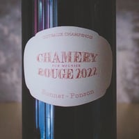 ボネ＝ポンソン Bonnet-Ponson "コトー・シャンプノワ　シャムリー・ルージュ ピュール・ムニエ" 2022
