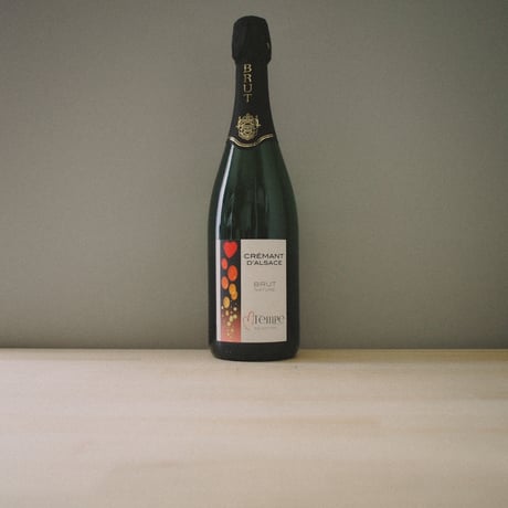 クレマン・ダルザス ブリュット ナチュール セレクショネ パー マルク・テンペ / Crémant d'Alsace Brut Nature Selectionné par Marc Tempé NV
