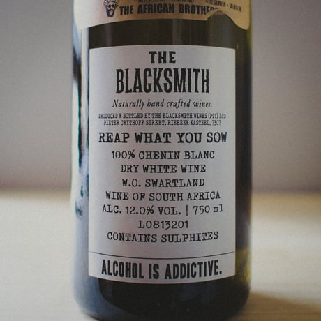 ザ・ブラックスミス "リープ・ワット・ユー・ソウ" 2020 / The Blacksmith "Reap What You Saw" 2020