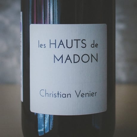 クリスチャン・ヴニエ "レ・オー・ド・マドン・ルージュ" 2022 | Christian Venier "Les Haut de Madon Rouge 2022