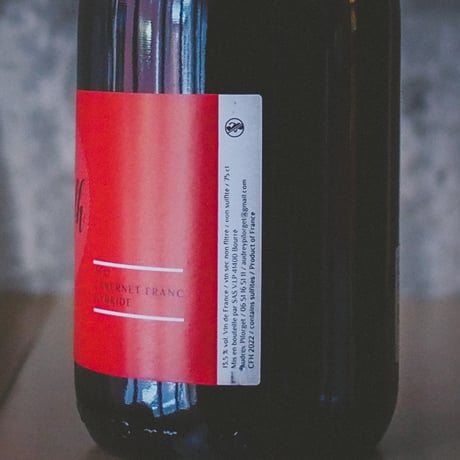 オードレイ・ピロルジェ "セー・エフ・アッシュ・カベルネ・フラン・ハイブリッド" 2022 | Audrey Pilorget "CFH CABERNET FRANC, HYBRIDE" 2022