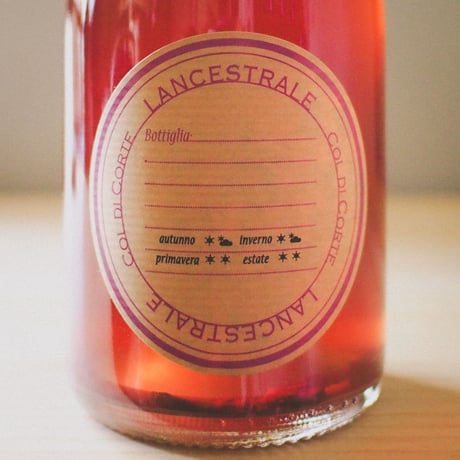 コル ディ コルテ ヴィーノ ロザート フリッツァンテ “ランセストラーレ” 2021 / Col di Corte Vino Rosato Frizzante “LANCESTRALE” 2021