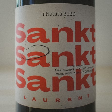 Schödl In Natura "Sankt Laurent" 2020 / シェードル In Natura "サンクト ラウレント" 2020