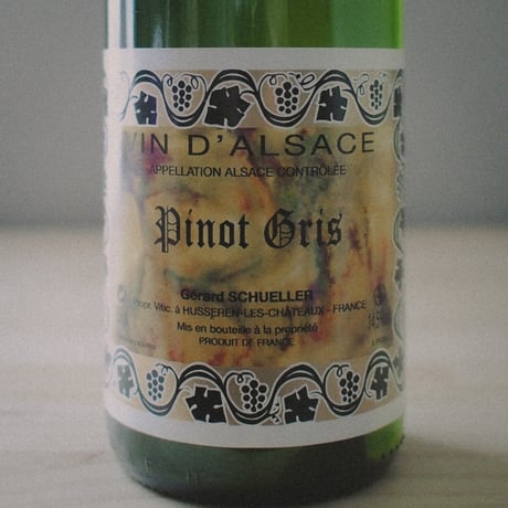 Gérard Schueller "Pinot Gris" 2019 / ジェラール・シュレール・エ・フィス "ピノ・グリ" 2019