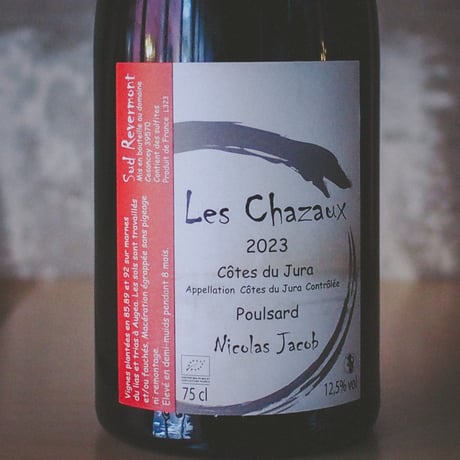 ニコラ・ジャコブ "レ・シャゾー" プールサール | Nicolas Jacob "Les Chazaux" 2023 Poulsard