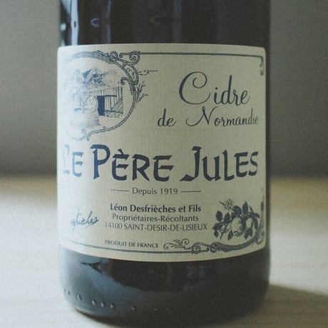 Le Pére Jules "CIDRE BRUT" / ル・ペール・ジュル "シードル ブリュット" NV