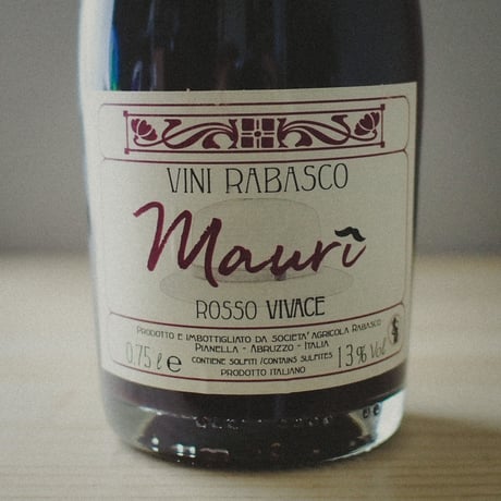 ラバスコ "ロッソ マウーリ" 2018 | RABASCO "Rosso Mauri"  2018