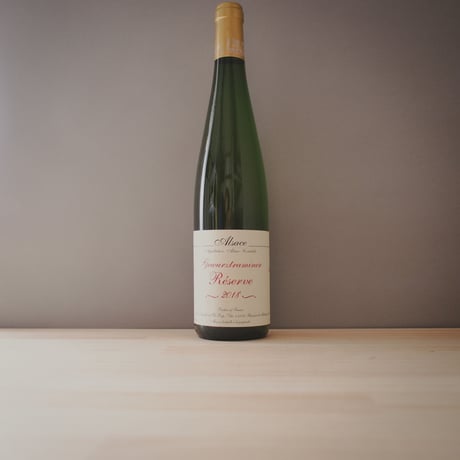 Gérard Schueller et Fils "Gewürztraminer Réserve" ジェラールシュレールエフィス "ゲヴュルツトラミネール・レゼルヴ" 2018