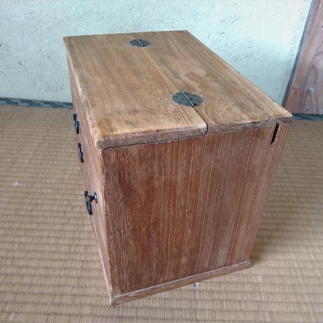 桐の裁縫箱