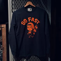GO FAST Mr.Flatman L/S TEE type2