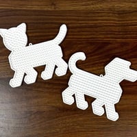 アイロンビーズ枠付きさし皿セット(中2種)