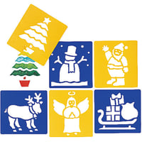 ステンシルセット・クリスマス