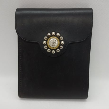 【ウォレット/Tri-fold/ブラック】米国Horween Leather