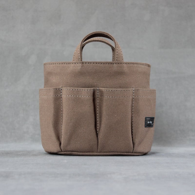 ツールバッグペン立て Mサイズ オールドカーキ | leather works ze-key