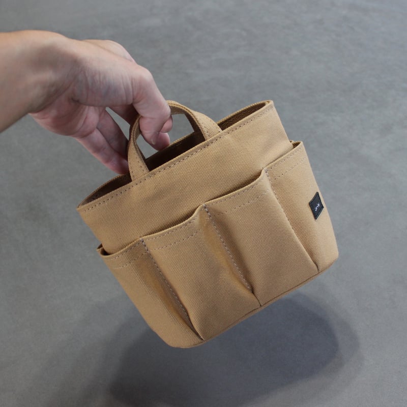 ツールバッグペン立て Mサイズ ベージュ | leather works ze-key