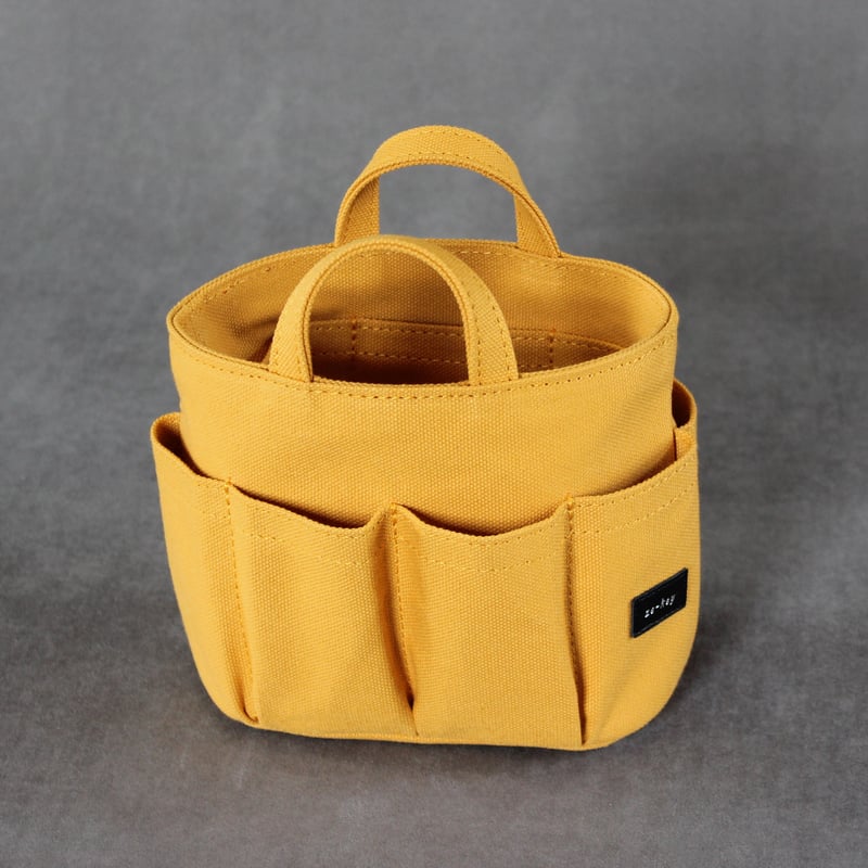 ツールバッグペン立て Mサイズ カラシ | leather works ze-key