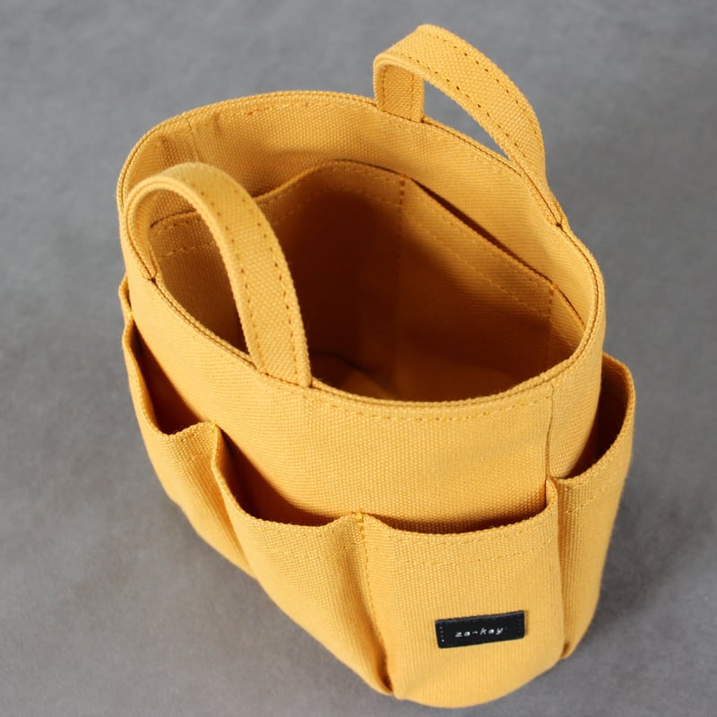 ツールバッグペン立て Mサイズ カラシ | leather works ze-key