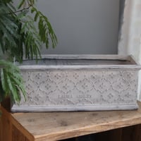 ファイバークレイ　プランター　Laura Ashley