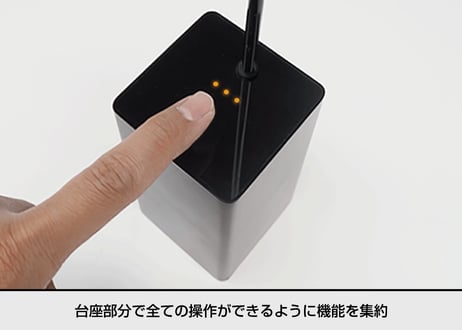 ビューネ テーブルランプ【ロング・ホワイト】