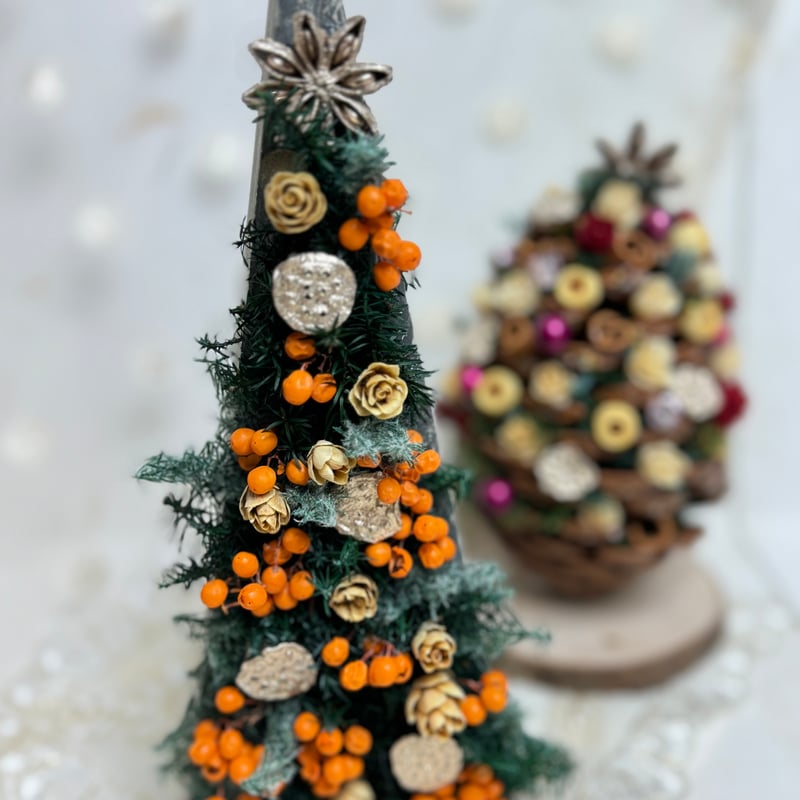 オレンジ香るクリスマスツリー | 店舗を持たないお花屋さん