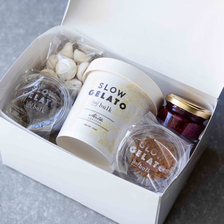 あと混ぜジェラートセット／ミルク　　（送料込み）