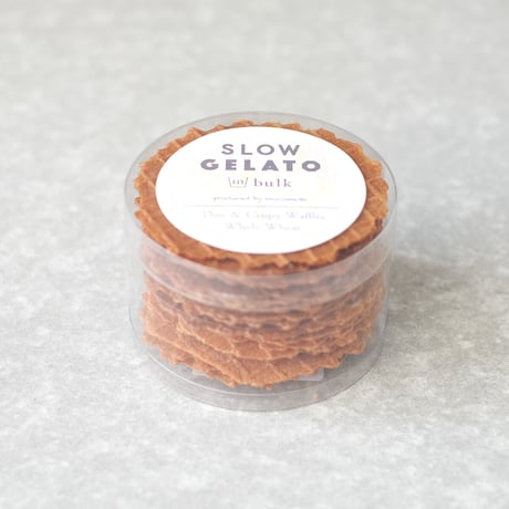 SLOW GELATO in bulk ワッフル＆サブレセット