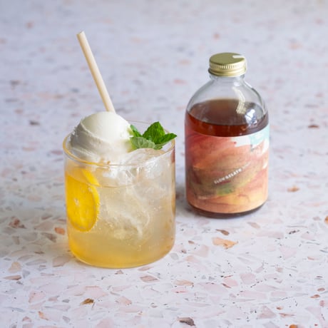 BOTANICAL SYRUP ／ 季節の柑橘＆ミント＆エルダーフラワー（250g）