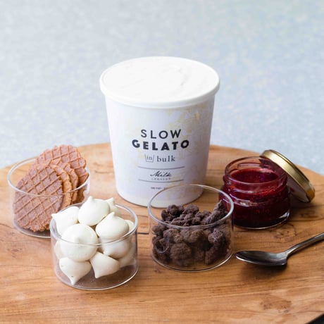 あと混ぜジェラートセット／ミルク　　（送料込み）